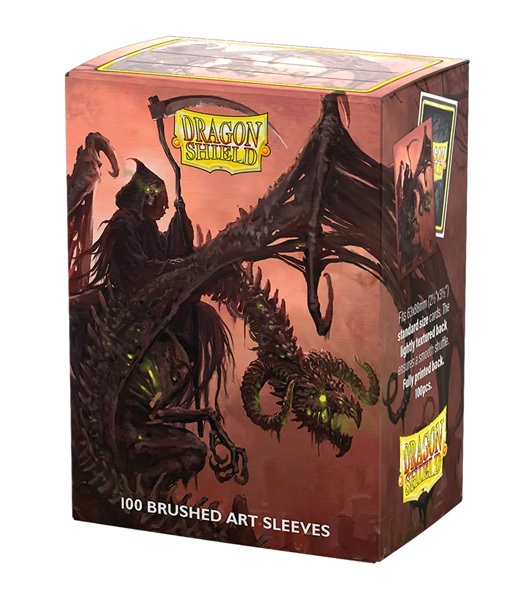 Dragon Shield Deck Protectors Brushed Art Sleeves: Halloween 2025 100 Lommer Dragonshield Sleeves  At-12127