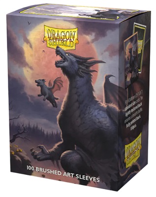 Dragon Shield Deck Protectors Brushed Art Sleeves: Halloween 2023 100 Lommer Dragonshield Sleeves  At-12100