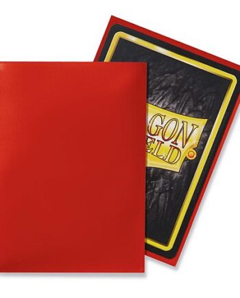 Dragon Shield Deck Protectors Classic: Crimson 100 Lommer Dragonshield Sleeves  At-10021