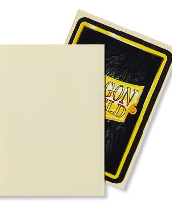 Dragon Shield Deck Protectors Classic Ivory 60 Stk  Lommer   Box  Dragonshield Sleeves  At-10717