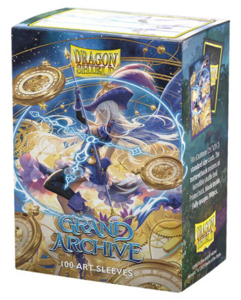 Dragon Shield Deck Protectors License Sleeves: Grand Archive: Chronowarp 100 Lommer Dragonshield Sleeves  At-16170