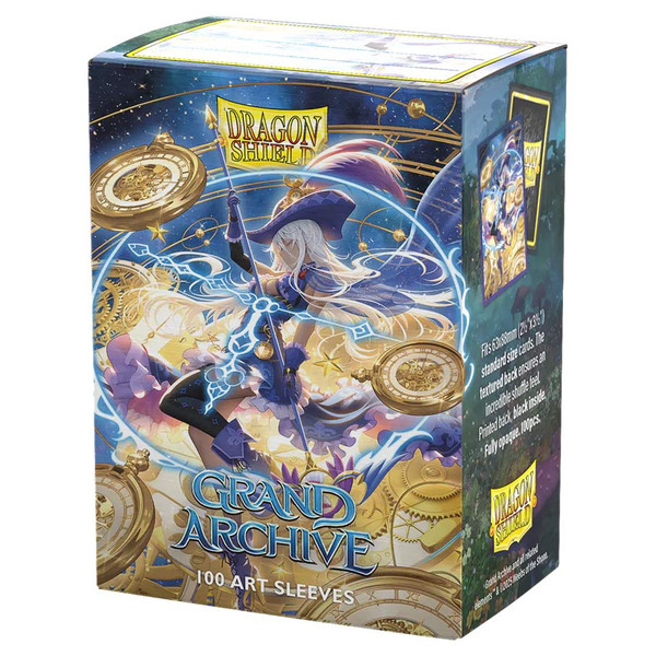 Dragon Shield Deck Protectors License Sleeves: Grand Archive: Chronowarp 100 Lommer Dragonshield Sleeves  At-16170