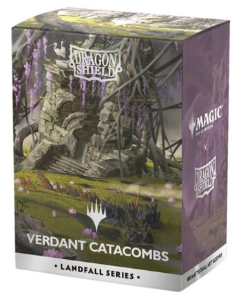 Dragon Shield Deck Protectors License Sleeves: Magic: The Gathering Landfall Series: Verdant Catacomb 100 Lommer Dragonshield Sleeves  At-16504