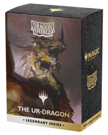 Dragon Shield Deck Protectors License Sleeves: Magic: The Gathering Legendary Series: The Ur-dragon 100 Lommer Dragonshield Sleeves  At-16506