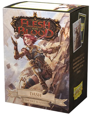 Dragon Shield Deck Protectors Matte Art Sleeves: Flesh And Blood: Dash 100 Lommer Dragonshield Sleeves  At-16088