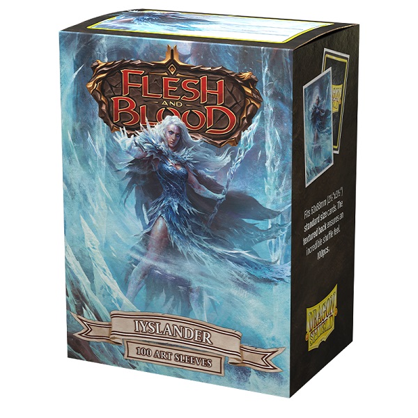 Dragon Shield Deck Protectors Matte Art Sleeves: Flesh And Blood Uprising: Iyslander 100 Lommer Dragonshield Sleeves  At-16052
