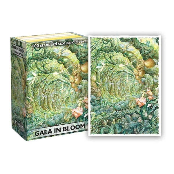 Dragon Shield Deck Protectors Matte Art Sleeves: Gaea In Bloom  Omar Rayyan  100 Lommer Dragonshield Sleeves