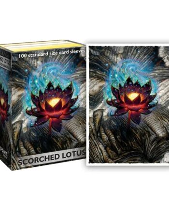 Dragon Shield Deck Protectors Matte Art Sleeves: Scorched Lotus  Donato Giancola  100 Lommer Dragonshield Sleeves