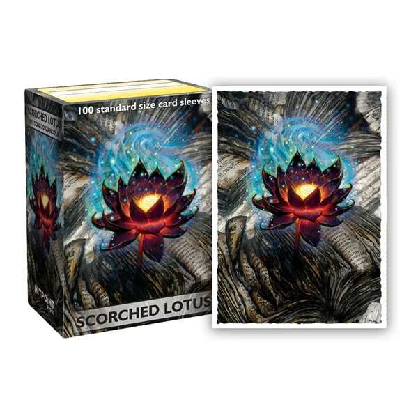 Dragon Shield Deck Protectors Matte Art Sleeves: Scorched Lotus  Donato Giancola  100 Lommer Dragonshield Sleeves