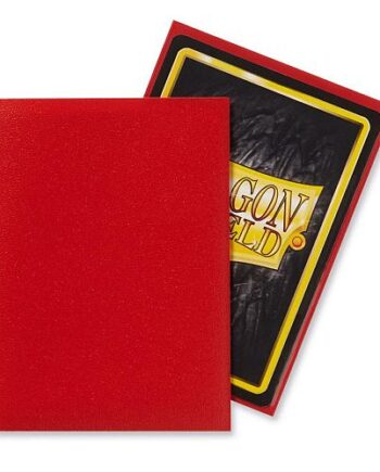 Dragon Shield Deck Protectors Matte: Crimson 100 Lommer Dragonshield Sleeves  At-11021