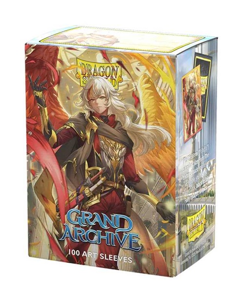 Dragon Shield Deck Protectors Matte Dual Art Sleeves: Grand Archive: Azrael  Archangel Of Materia 100 Lommer Dragonshield Sleeves  At-16181