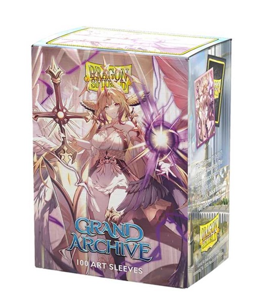 Dragon Shield Deck Protectors Matte Dual Art Sleeves: Grand Archive: Haniel  Archangel Of Spectra 100 Lommer Dragonshield Sleeves  At-16180