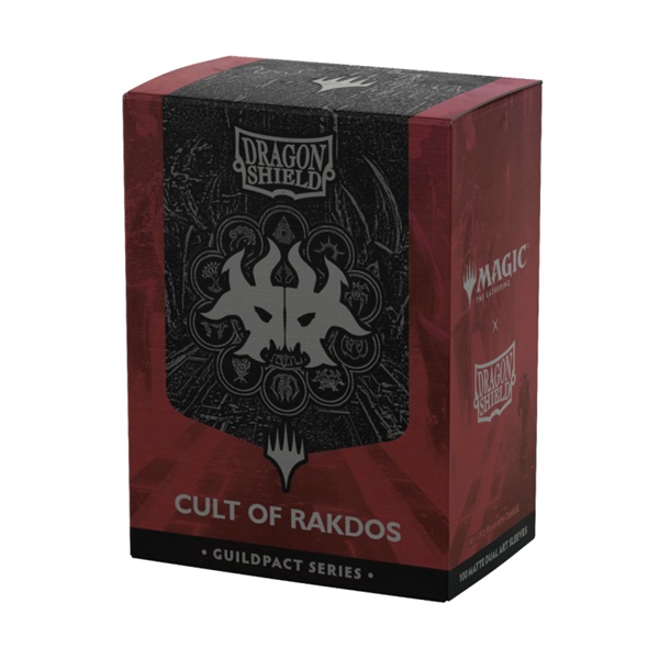 Dragon Shield Deck Protectors Matte Dual Art Sleeves: Magic: The Gathering: The Guildpact Series Cult Of Rakdos 100 Lommer Dragonshield Sleeves  At-16514