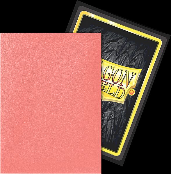 Dragon Shield Deck Protectors Matte Dual: Peach 100 Lommer Dragonshield Sleeves  At-15053