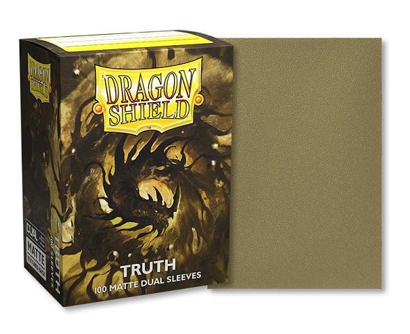 Dragon Shield Deck Protectors Matte Dual: Truth 100 Lommer Dragonshield Sleeves  At-15060