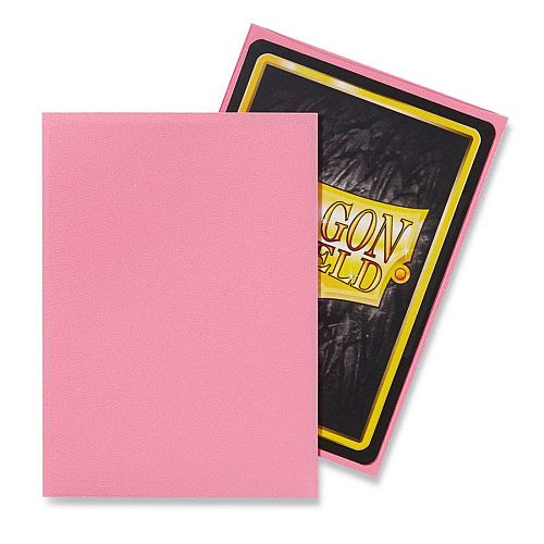 Dragon Shield Deck Protectors Matte: Pink 100 Lommer Dragonshield Sleeves  At-11012