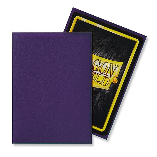 Dragon Shield Deck Protectors Matte: Purple  Lilla  100 Lommer Dragonshield Sleeves  At-11009