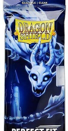 Dragon Shield Deck Protectors Perfect Fit Clear Sealable  Til Small Japanese Kort  100 Lommer Dragonshield Sleeves  At-13251