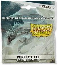 Dragon Shield Deck Protectors Perfect Fit Clear Sideloading  Til Standard 63x88mm Kort  100 Lommer Dragonshield Sleeves  At-13101