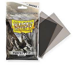 Dragon Shield Deck Protectors Perfect Fit Smoke  Til Standard 63x88mm Kort  100 Lommer Dragonshield Sleeves  At-13023