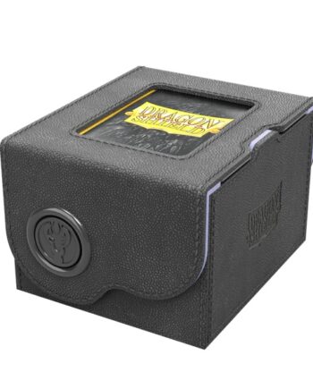 Dragon Shield: Dragon Lock System Dragon Box 150  Black   Lilac Plads Til 150  Kort   Lommer Dragonshield  At-40826