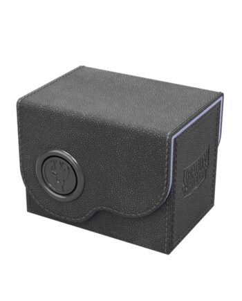Dragon Shield: Dragon Lock System Dragon Box 80  Black   Lilac Plads Til 80  Kort   Lommer Dragonshield  At-40814