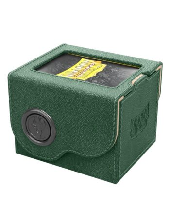 Dragon Shield: Dragon Lock System Dragon Box 100  Green   Sand Plads Til 100  Kort   Lommer Dragonshield  At-40817
