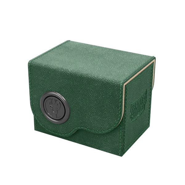 Dragon Shield: Dragon Lock System Dragon Box 80  Green   Sand Plads Til 80  Kort   Lommer Dragonshield  At-40811