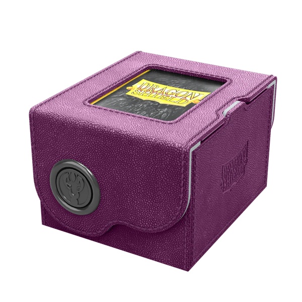 Dragon Shield: Dragon Lock System Dragon Box 150  Purple   Frost Plads Til 150  Kort   Lommer Dragonshield  At-40828