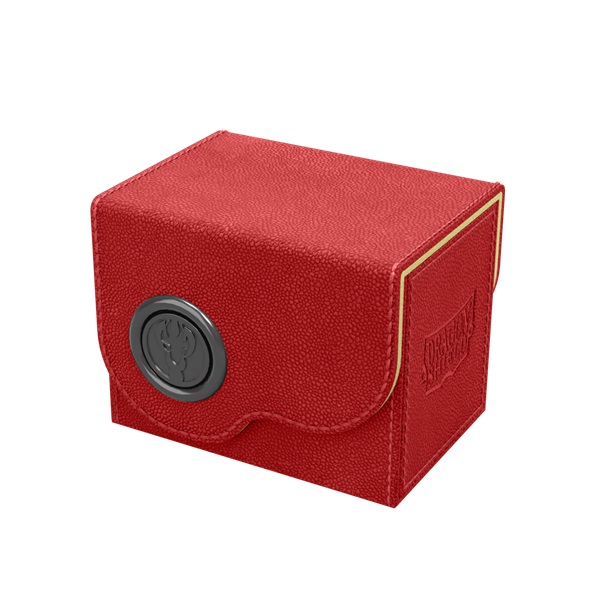Dragon Shield: Dragon Lock System Dragon Box 80  Red   Lemon Plads Til 80  Kort   Lommer Dragonshield  At-40813