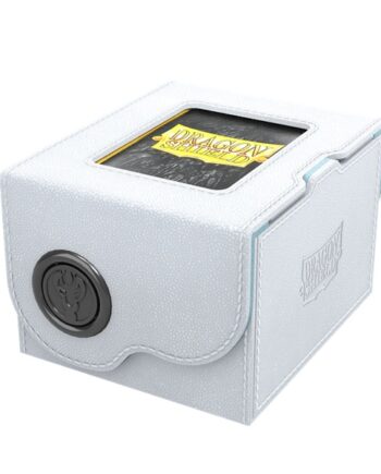 Dragon Shield: Dragon Lock System Dragon Box 150  White   Aqua Plads Til 150  Kort   Lommer Dragonshield  At-40827