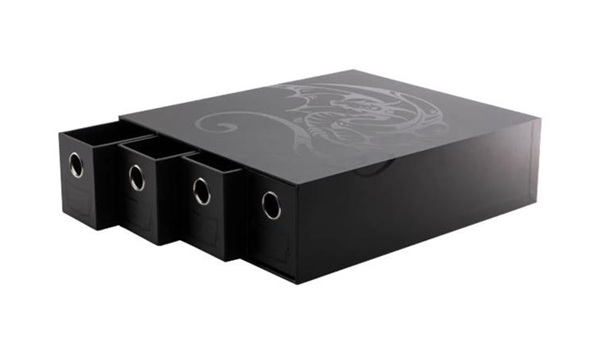 Dragon Shield Fortress Card Drawers: Black  Dragonshield  At-33708