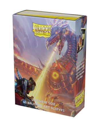 Dragon Shield Small Japanese Size Deck Protectors Brushed Art Sleeves: Bolt Reaper 60 Lommer Dragonshield Sleeves  At-12611