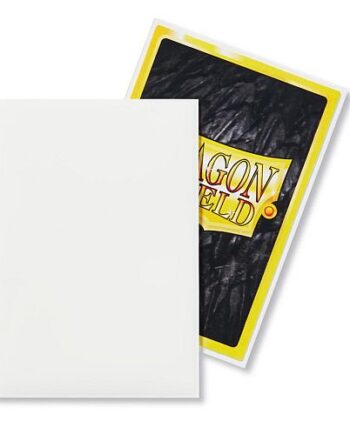 Dragon Shield Small Japanese Size Deck Protectors Classic White  Hvid  60 Lommer Dragonshield  Yugioh  Sleeves  At-10605