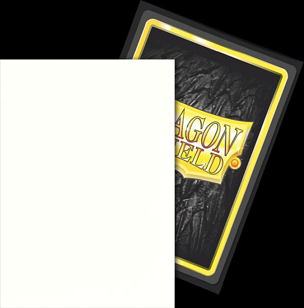 Dragon Shield Small Japanese Size Deck Protectors Matte Dual: Snow 60 Lommer Dragonshield  Yugioh  Sleeves  At-15105