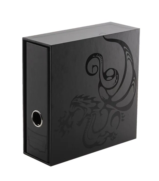Dragon Shield  -ring Slipcase Binder  Album Ringbind  Sanctuary: Black Dragonshield  At-33604