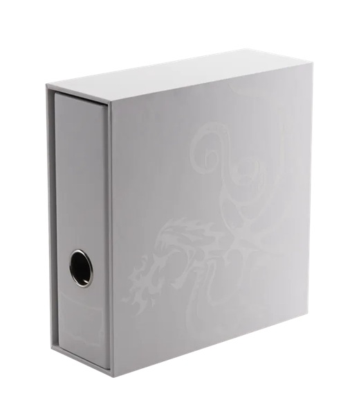 Dragon Shield  -ring Slipcase Binder  Album Ringbind  Sanctuary: White Dragonshield  At-33602