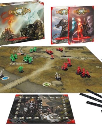 Drakerys Miniature Boardgame Starter Set  Ashral Orcs Vs Irosia Paladinate