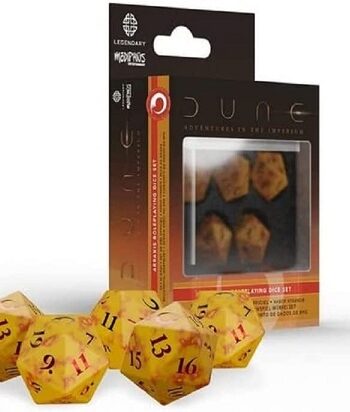 Dune Adventures In The Imperium: Arrakis Dice Set  5x D20