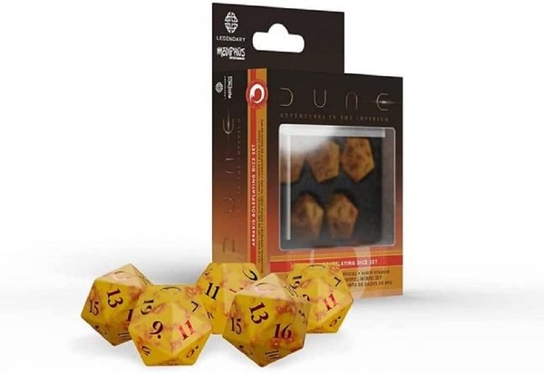 Dune Adventures In The Imperium: Arrakis Dice Set  5x D20