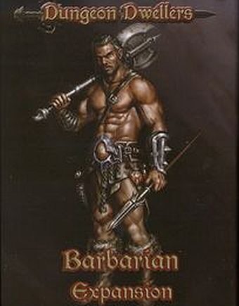 Dungeon Dwellers: Barbarian Expansion  Crazy Tilbud