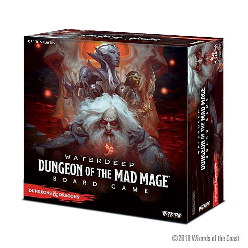 Dungeons   Dragons Adventure System: Waterdeep: Dungeon Of The Mad Mage Standard Edition      Board Game