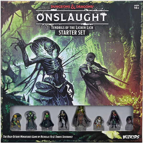 Dungeons   Dragons: Onslaught Tendrils Of The Lichen Lich  Starter Set      Skirmish Miniature Game