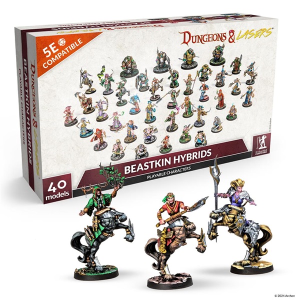 Dungeons   Lasers: Beastkin Hybrids Playable Characters