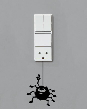 Edderkop Wallsticker