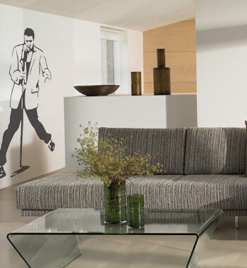 Elvis Wallsticker Af Jesper Haun  50x83 Cm