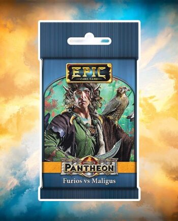 Epic Deckbuilding Card Game: Pantheon Furios Vs Maligus Expansion