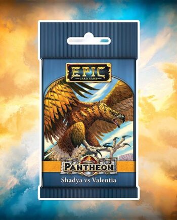 Epic Deckbuilding Card Game: Pantheon Shadya Vs Valentia Expansion