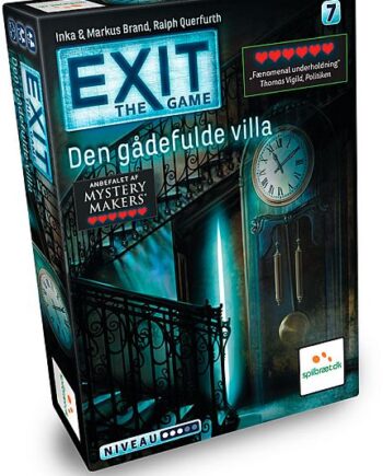 Exit: The Game  Dansk  Den   195 165 Defulde Villa  Escape Room Puzzle Game