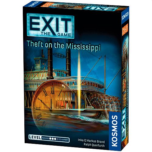 Exit: The Game  Engelsk  The Theft On The Mississippi  Escape Room Puzzle Game